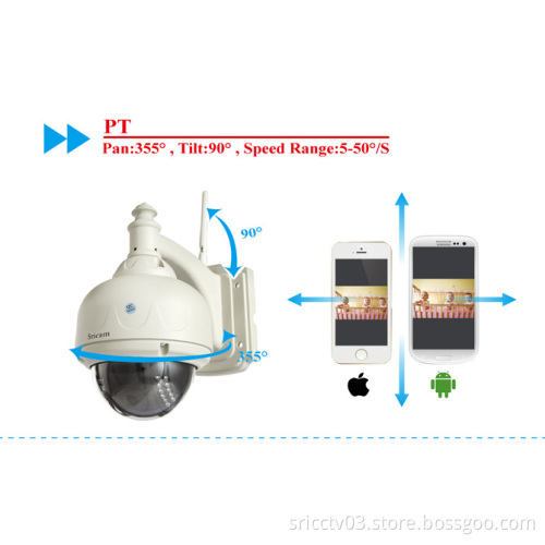 Sricam AP006 Outdoor Dome Security hd p2p wifi ip camera security software